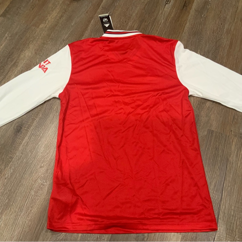 ARSENAL 2019 2020 Long Sleeve HOME SHIRT FOOTBALL SOCCER JERSEY EH5645 SIZE S - Picture 11 of 11